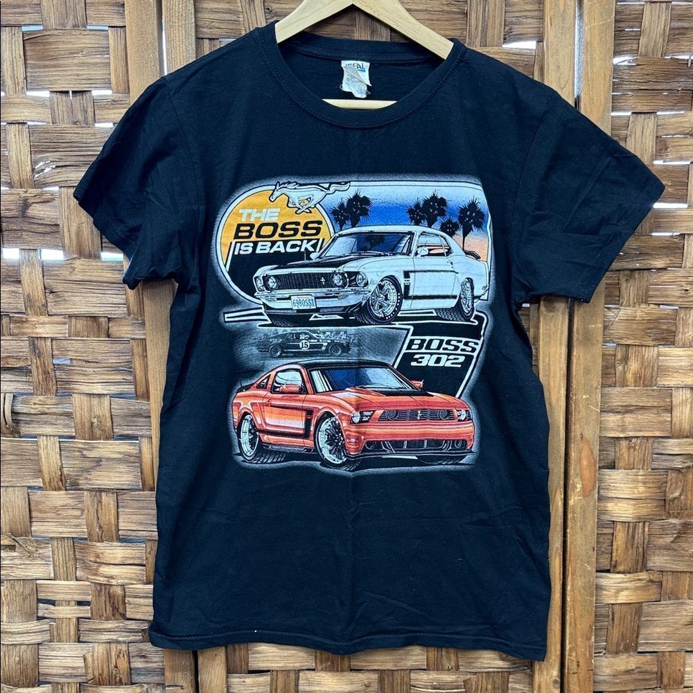 Ford Black Boss 302 Graphic Tee